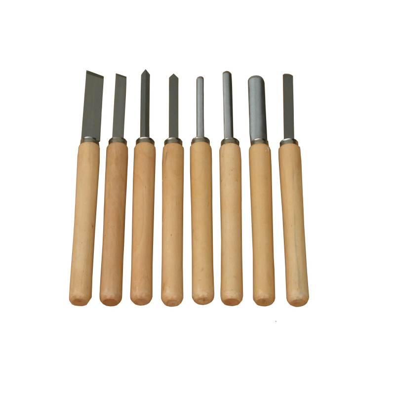 Tooline 8 Piece 65mm Wood Chisel Set - Topstuff.co.nz