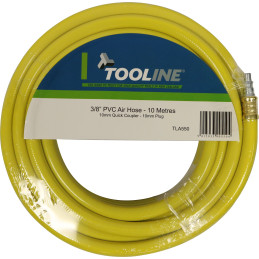Tooline PVC 10m Air Hose With Fittings