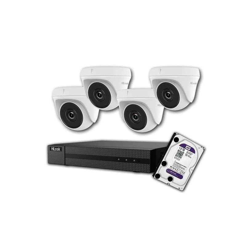 HILOOK 2MP Analogue Surveillance Camera Kit with 1TB HDD DVR