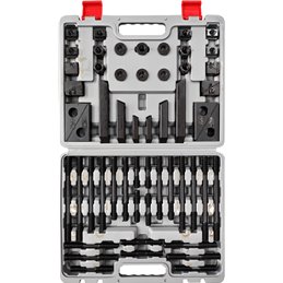Tooline 58 Piece M16 Steel Clamping Kit