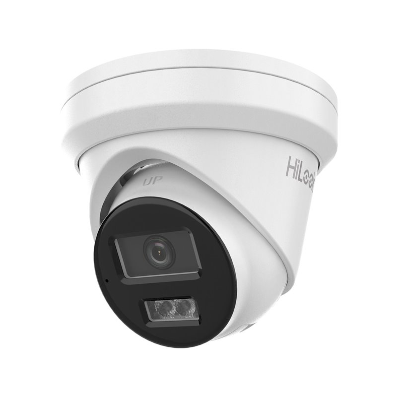 HILOOK 6MP IP POE Turret Camera with 2.8mm Fixed Lens. H265. Max IR 