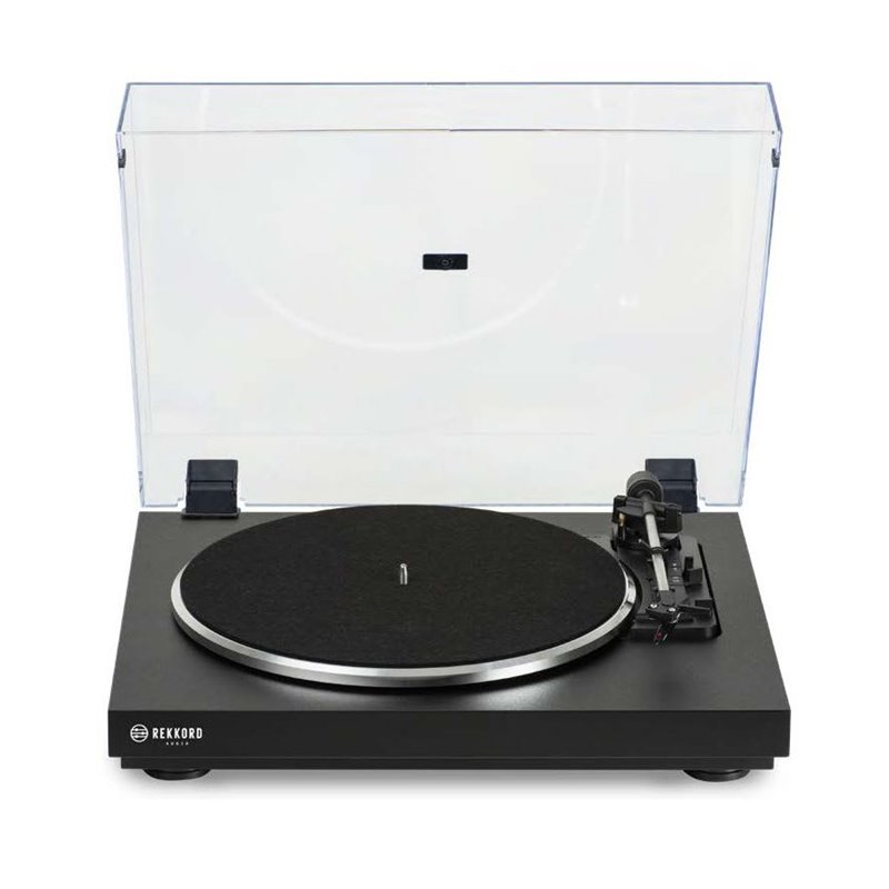 REKKORD Turnable Black AT3600L Cartridge with 33 and 45 RPM