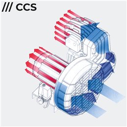 Tooline CCS100/360 100L Belt Drive Compressor